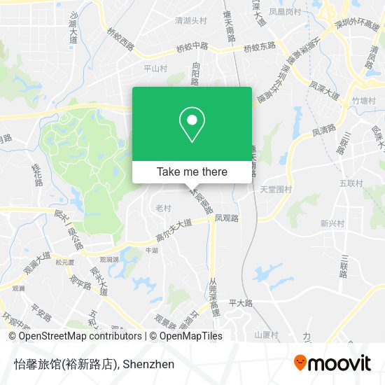 怡馨旅馆(裕新路店) map