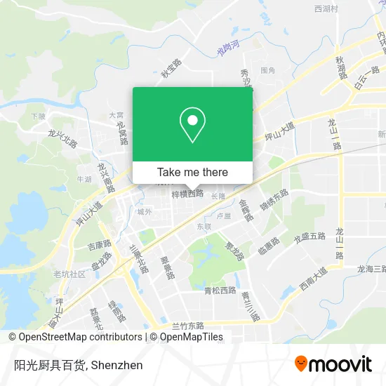 阳光厨具百货 map