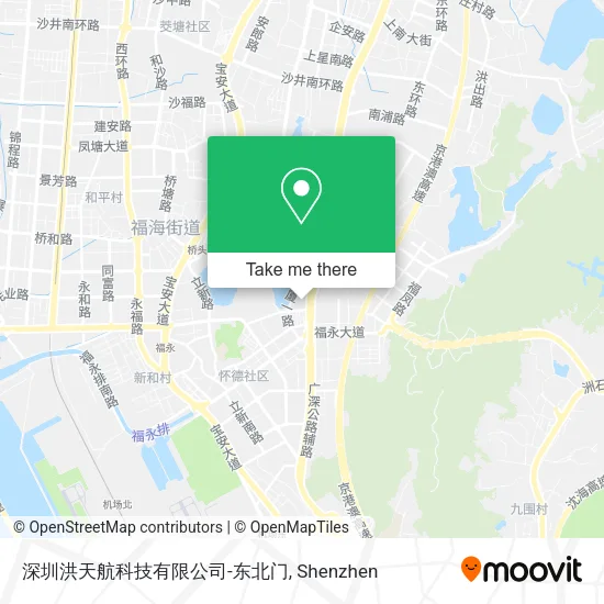 深圳洪天航科技有限公司-东北门 map
