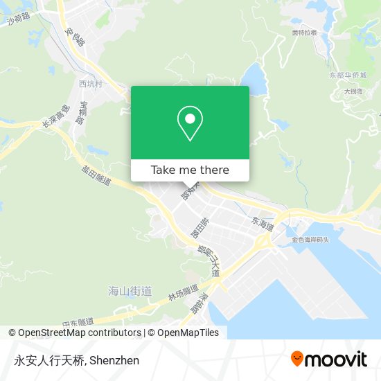 永安人行天桥 map