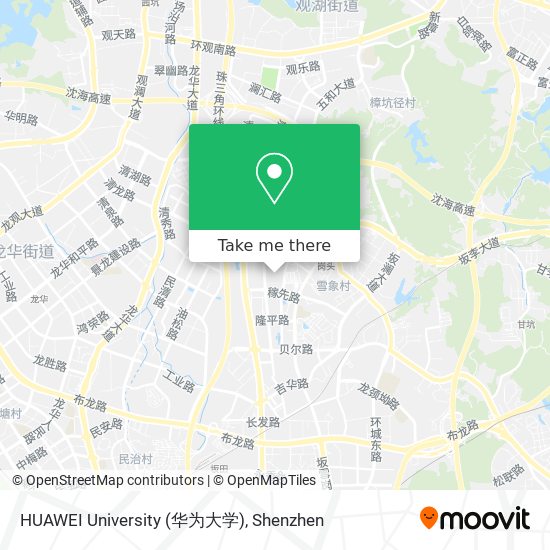 HUAWEI University (华为大学) map