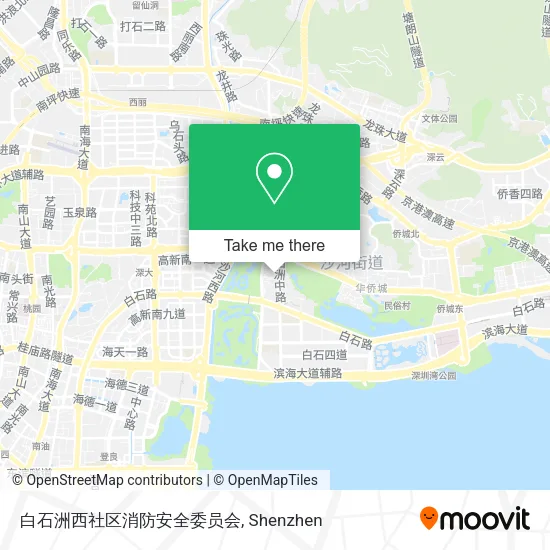 白石洲西社区消防安全委员会 map