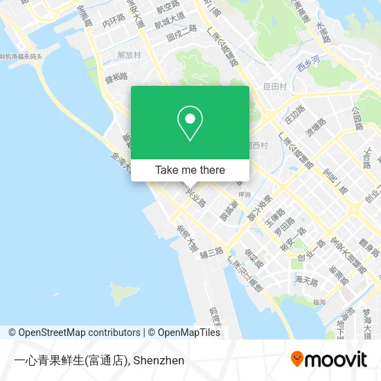 一心青果鲜生(富通店) map