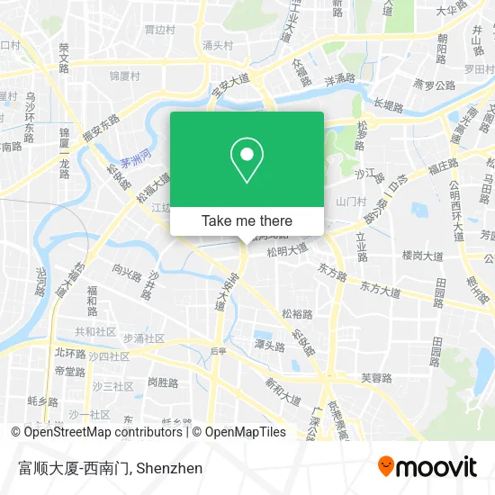 富顺大厦-西南门 map