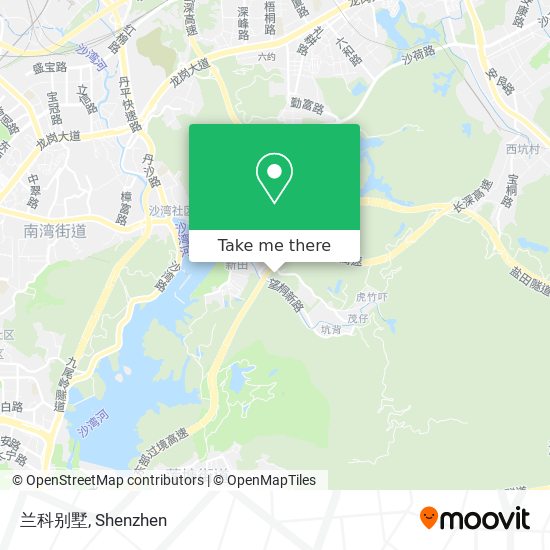 兰科别墅 map