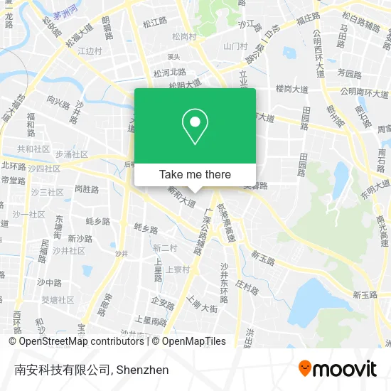 南安科技有限公司 map