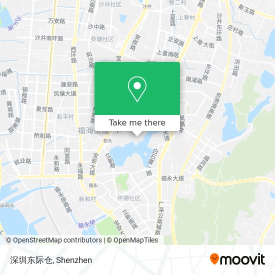 深圳东际仓 map