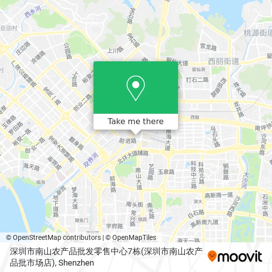 深圳市南山农产品批发零售中心7栋(深圳市南山农产品批市场店) map