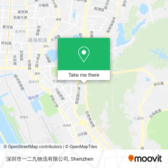 深圳市一二九物流有限公司 map