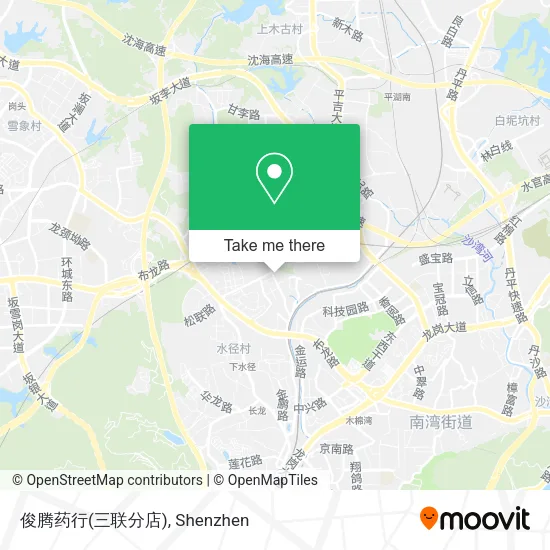 俊腾药行(三联分店) map