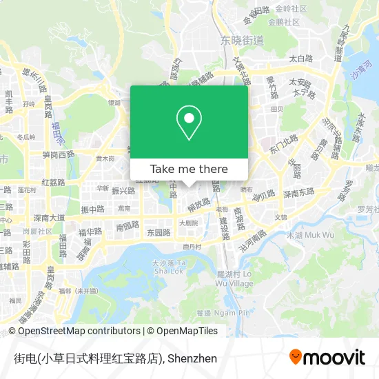 街电(小草日式料理红宝路店) map