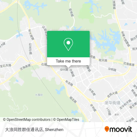 大浪同胜群佳通讯店 map