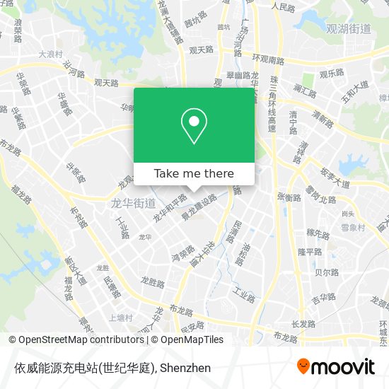 依威能源充电站(世纪华庭) map
