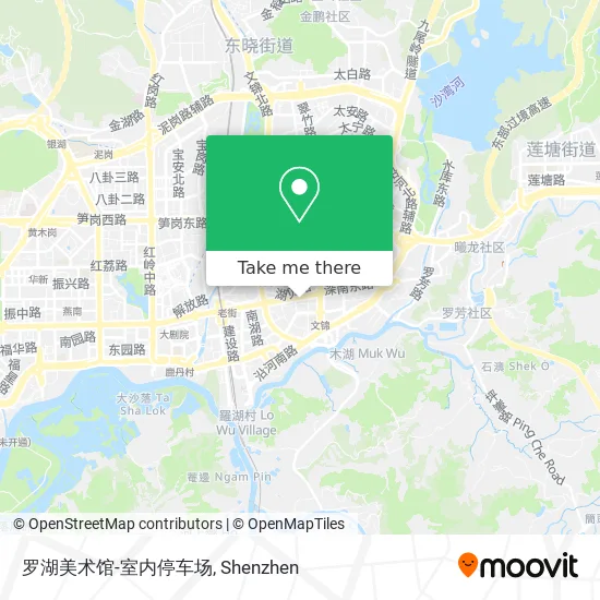 罗湖美术馆-室内停车场 map