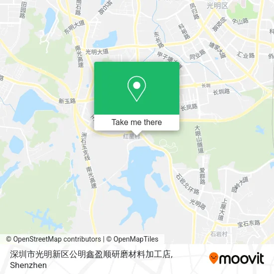 深圳市光明新区公明鑫盈顺研磨材料加工店 map