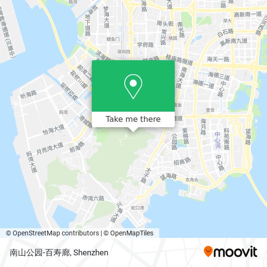 南山公园-百寿廊 map