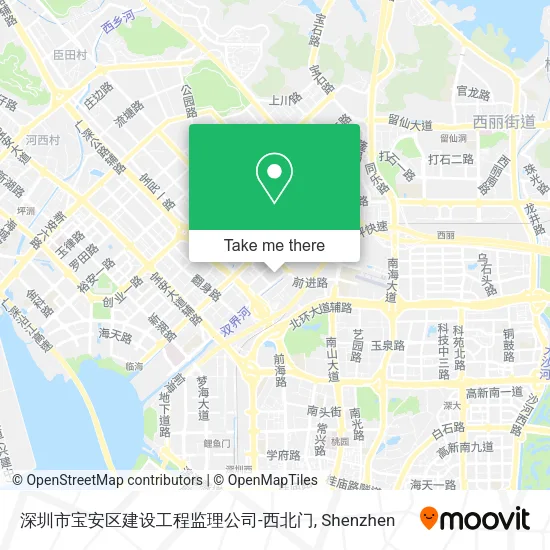 深圳市宝安区建设工程监理公司-西北门 map