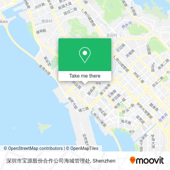 深圳市宝源股份合作公司海城管理处 map