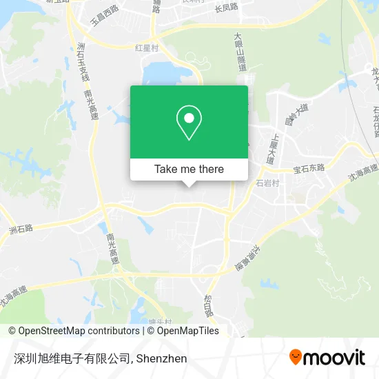 深圳旭维电子有限公司 map