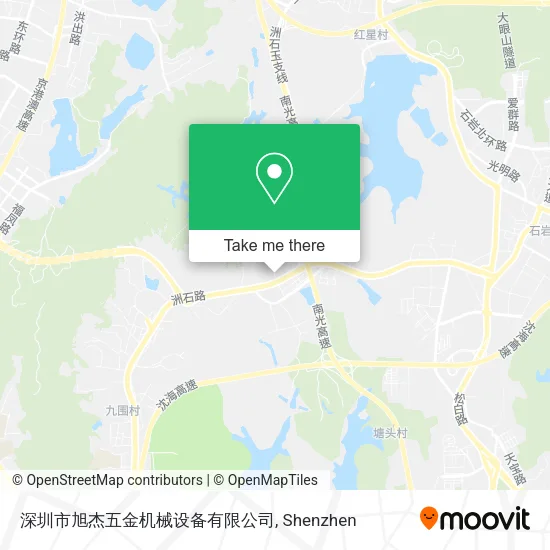 深圳市旭杰五金机械设备有限公司 map