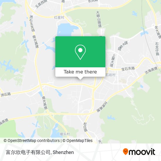 富尔欣电子有限公司 map