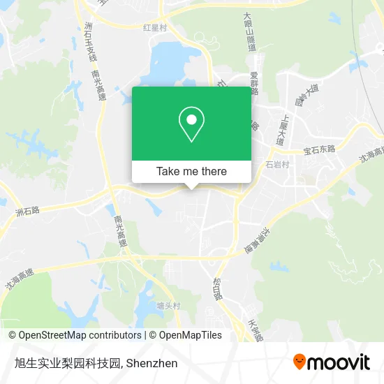 旭生实业梨园科技园 map