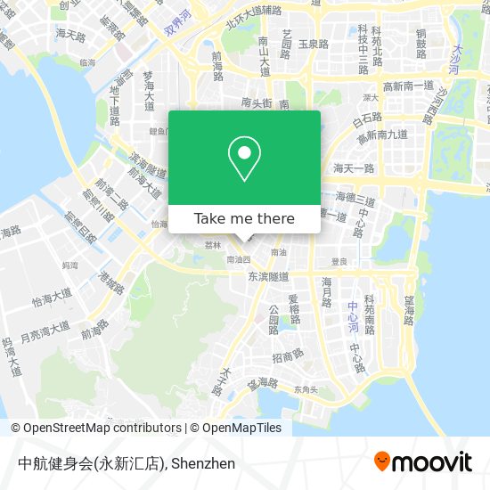 中航健身会(永新汇店) map