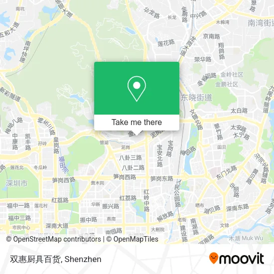 双惠厨具百货 map