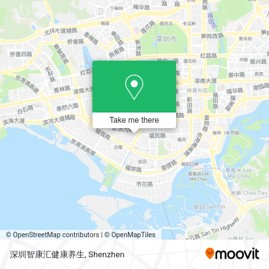 深圳智康汇健康养生 map