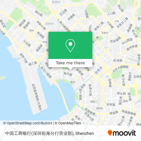 中国工商银行(深圳前海分行营业部) map