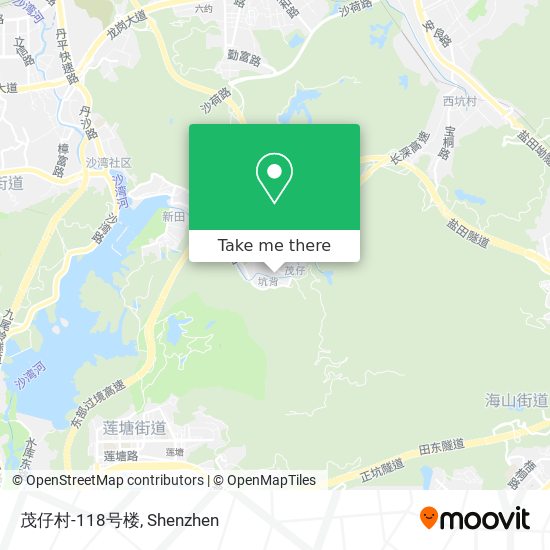 茂仔村-118号楼 map