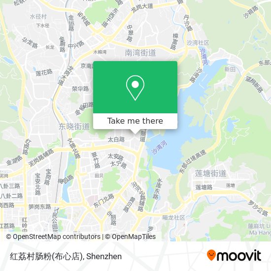 红荔村肠粉(布心店) map