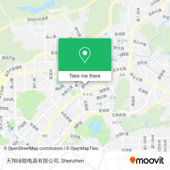 天翔绿能电器有限公司 map