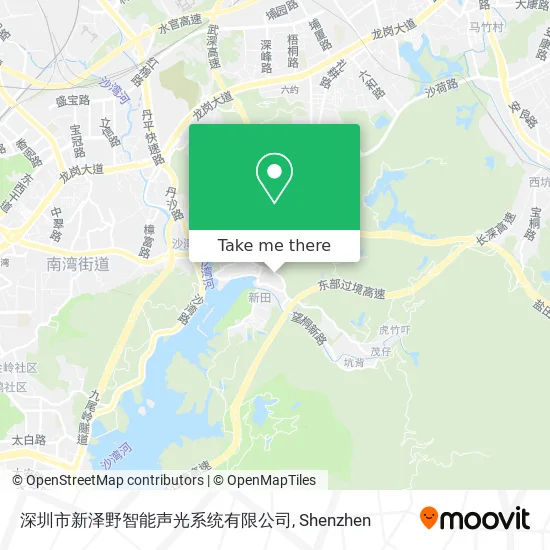 深圳市新泽野智能声光系统有限公司 map