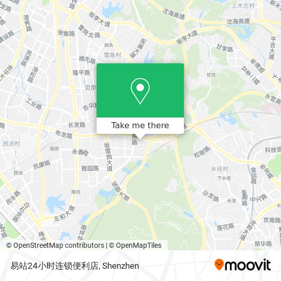 易站24小时连锁便利店 map