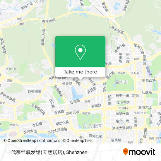 一代宗丝氧发馆(天然居店) map