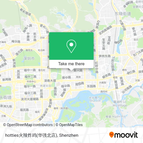 hotties火辣炸鸡(华强北店) map