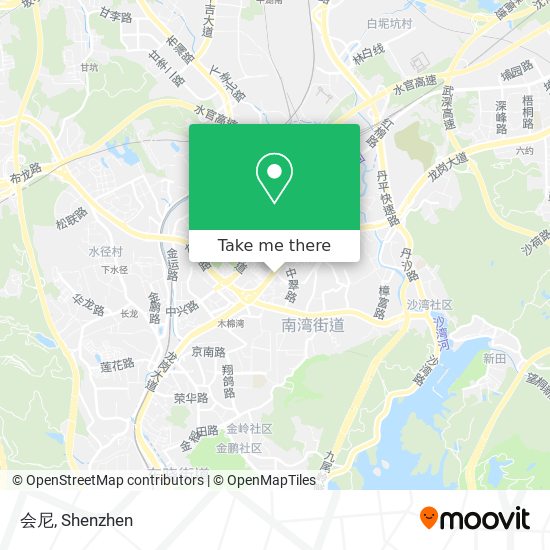 会尼 map