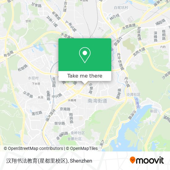 汉翔书法教育(星都里校区) map