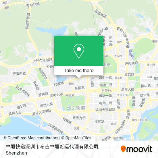 中通快递深圳市布吉中通货运代理有限公司 map