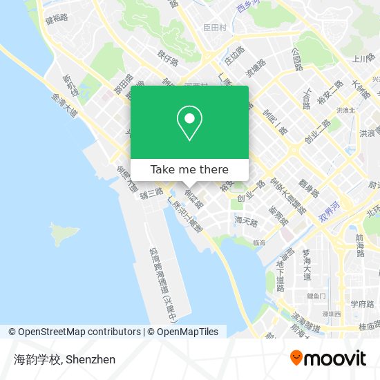 海韵学校 map