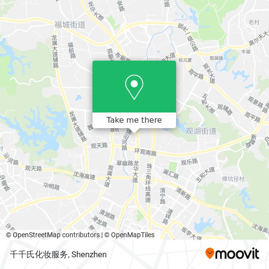千千氏化妆服务 map