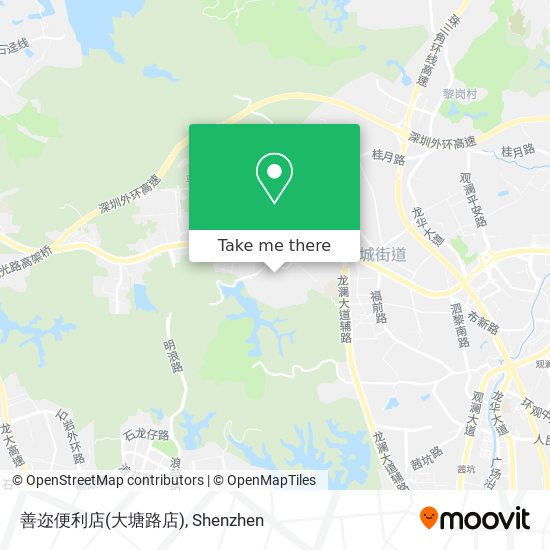 善迩便利店(大塘路店) map