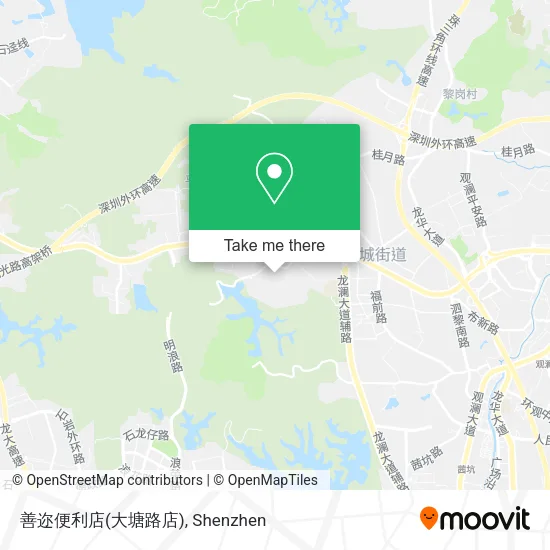 善迩便利店(大塘路店) map