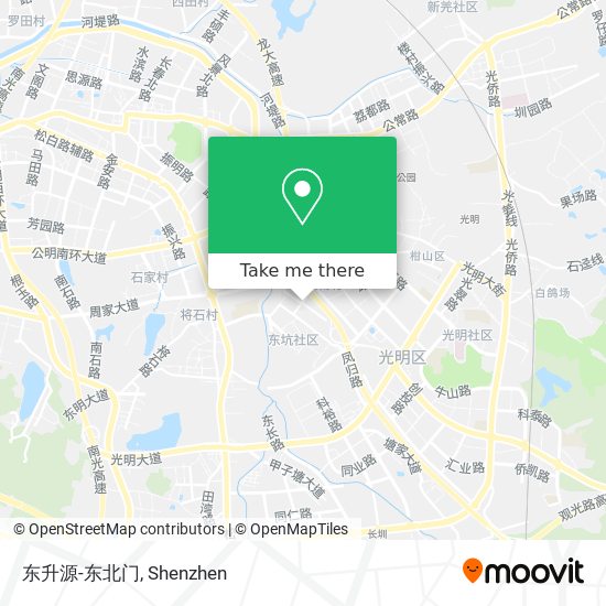东升源-东北门 map
