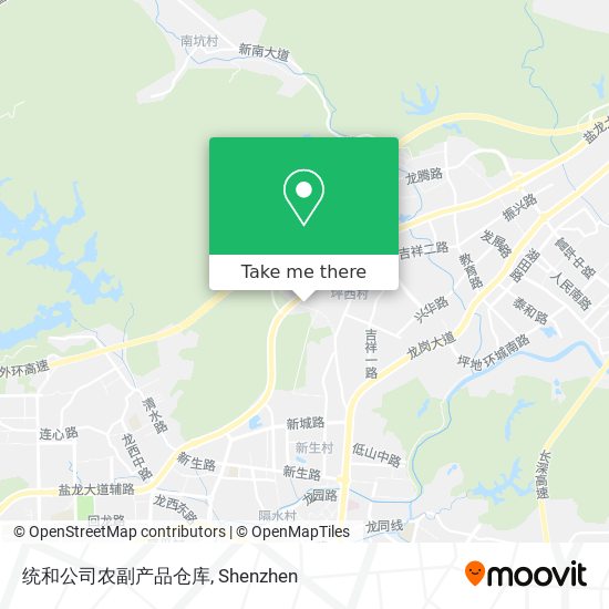 统和公司农副产品仓库 map