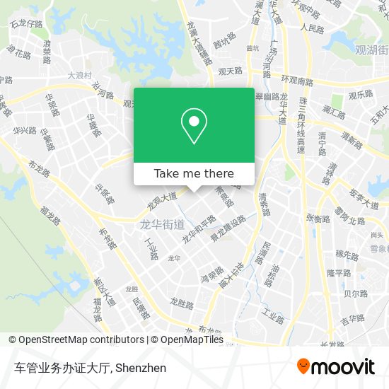 车管业务办证大厅 map