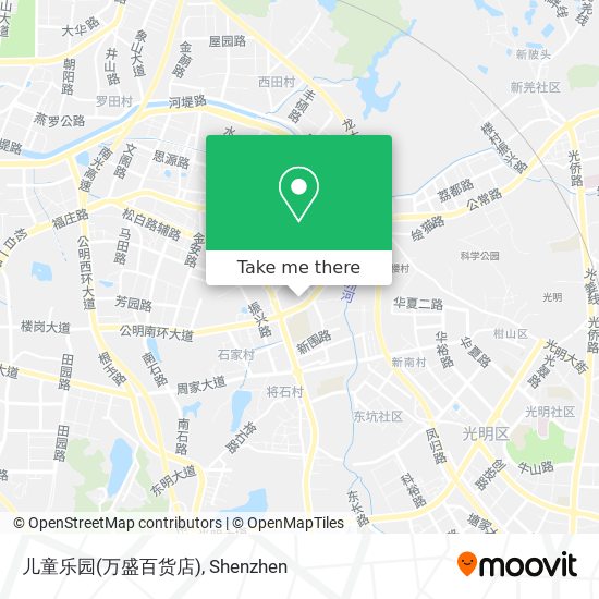 儿童乐园(万盛百货店) map