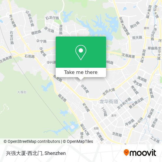 兴强大厦-西北门 map