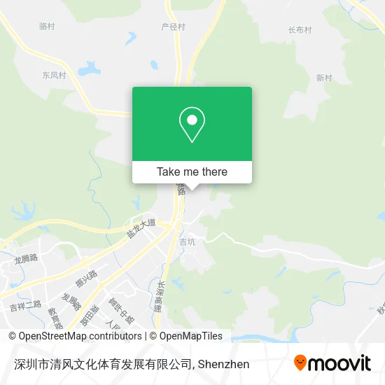 深圳市清风文化体育发展有限公司 map